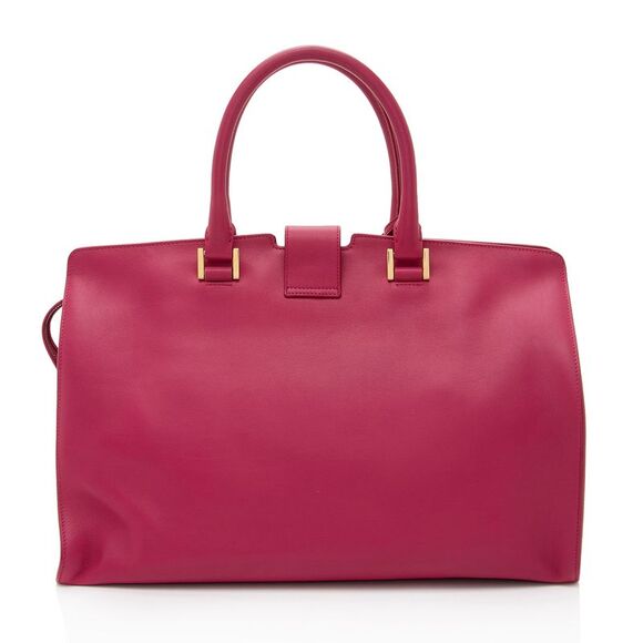 Saint Laurent Calfskin Cabas Chyc Medium Tote - Picture 3 of 16